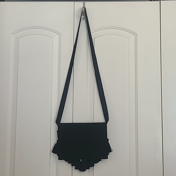 Mexican Woven Boho Fringe Geometric Gypsy Embroidered Crossbody/Clutch/Purse - Picture 3 of 11